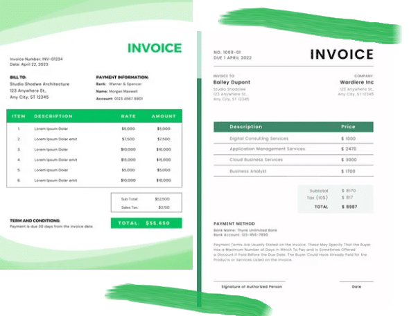 How to download your own receipt template for free?